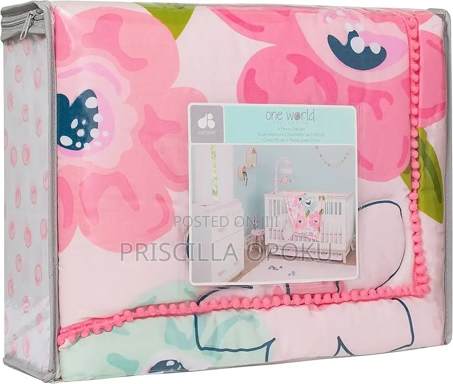 3 in 1 Crib Bedding Set