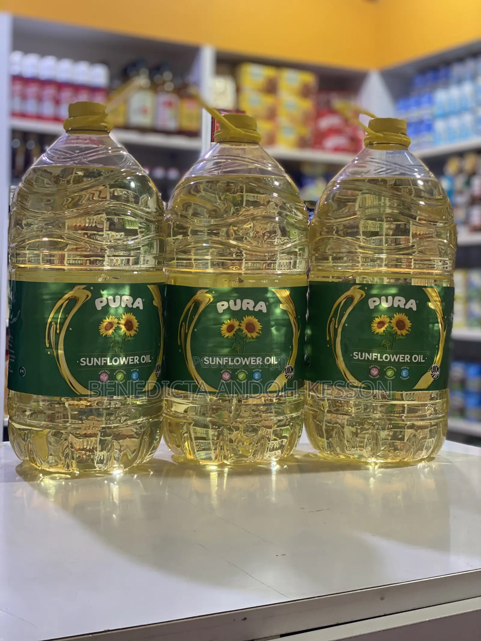 Pura Sunflower Oil 5 Liters