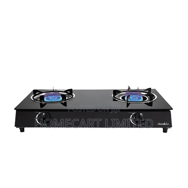 Decakila Double Glass Table Gas Stove - Kmgs043b