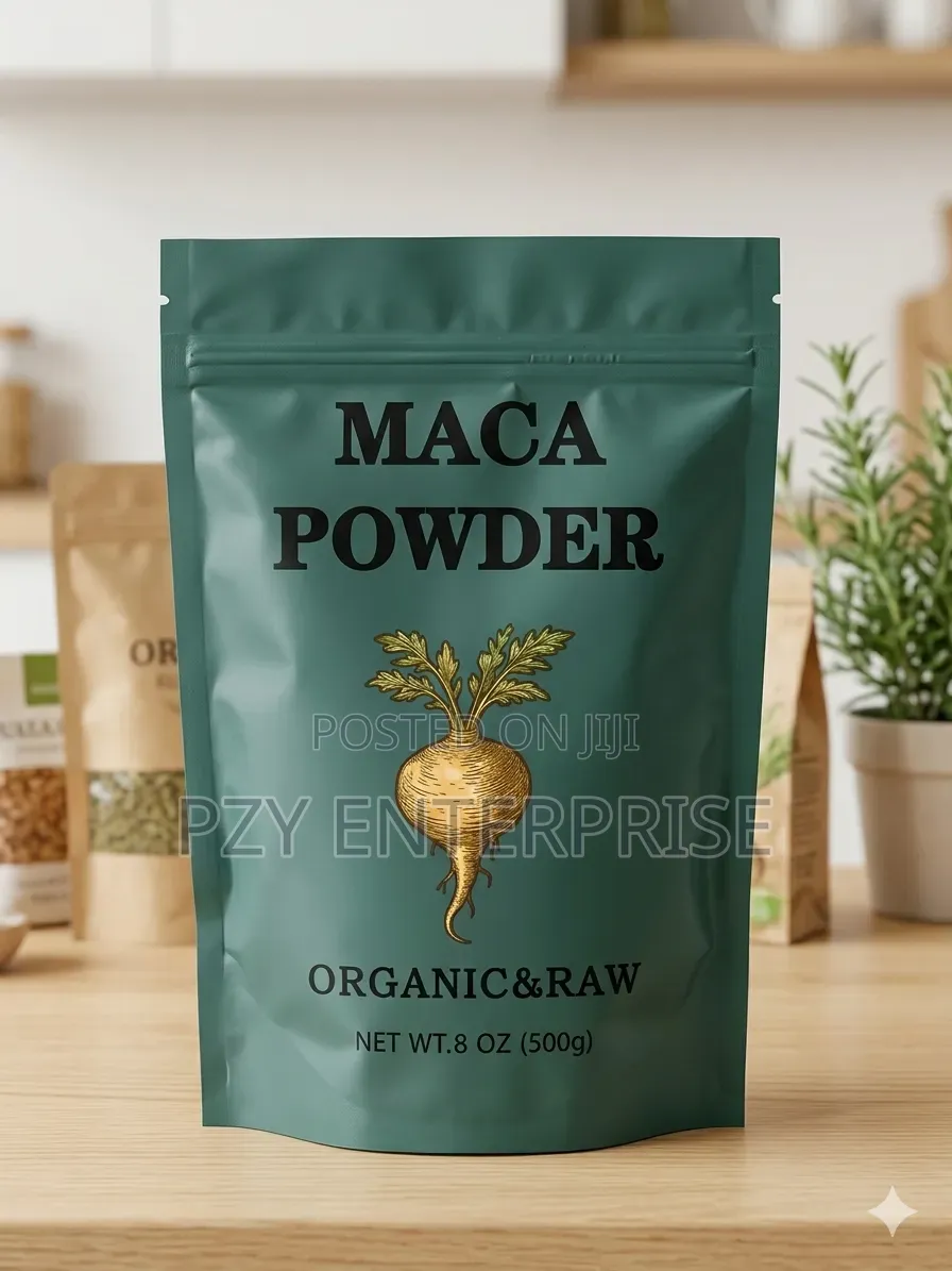 Black Maca. Yellow Maca