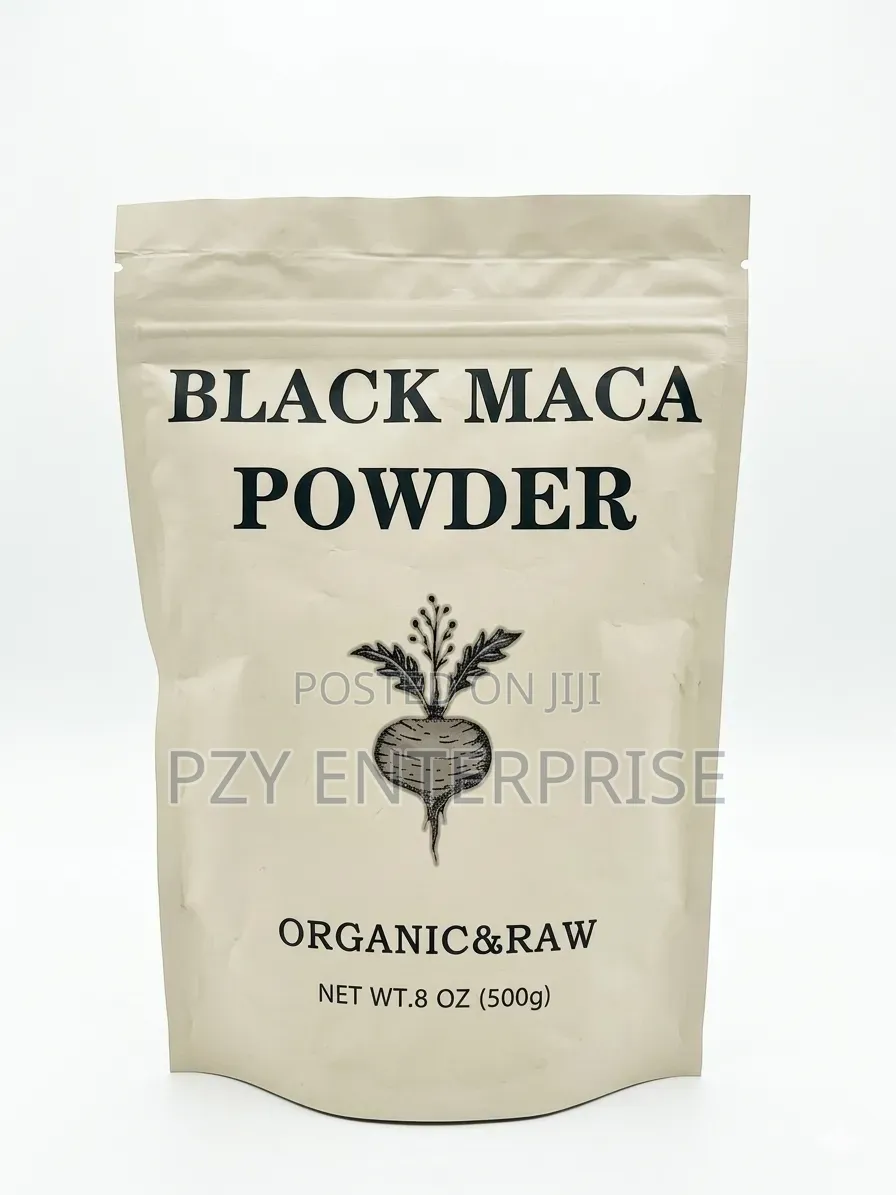 Black Maca. Yellow Maca