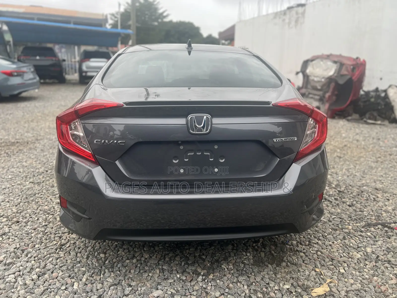 Honda Civic Touring 4dr Sedan (1.5L 4cyl) 2016 Gray