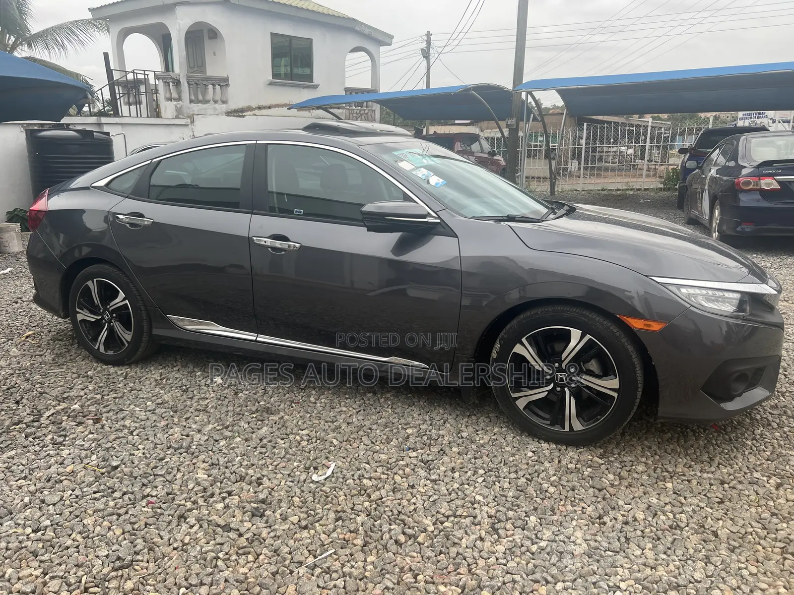 Honda Civic Touring 4dr Sedan (1.5L 4cyl) 2016 Gray