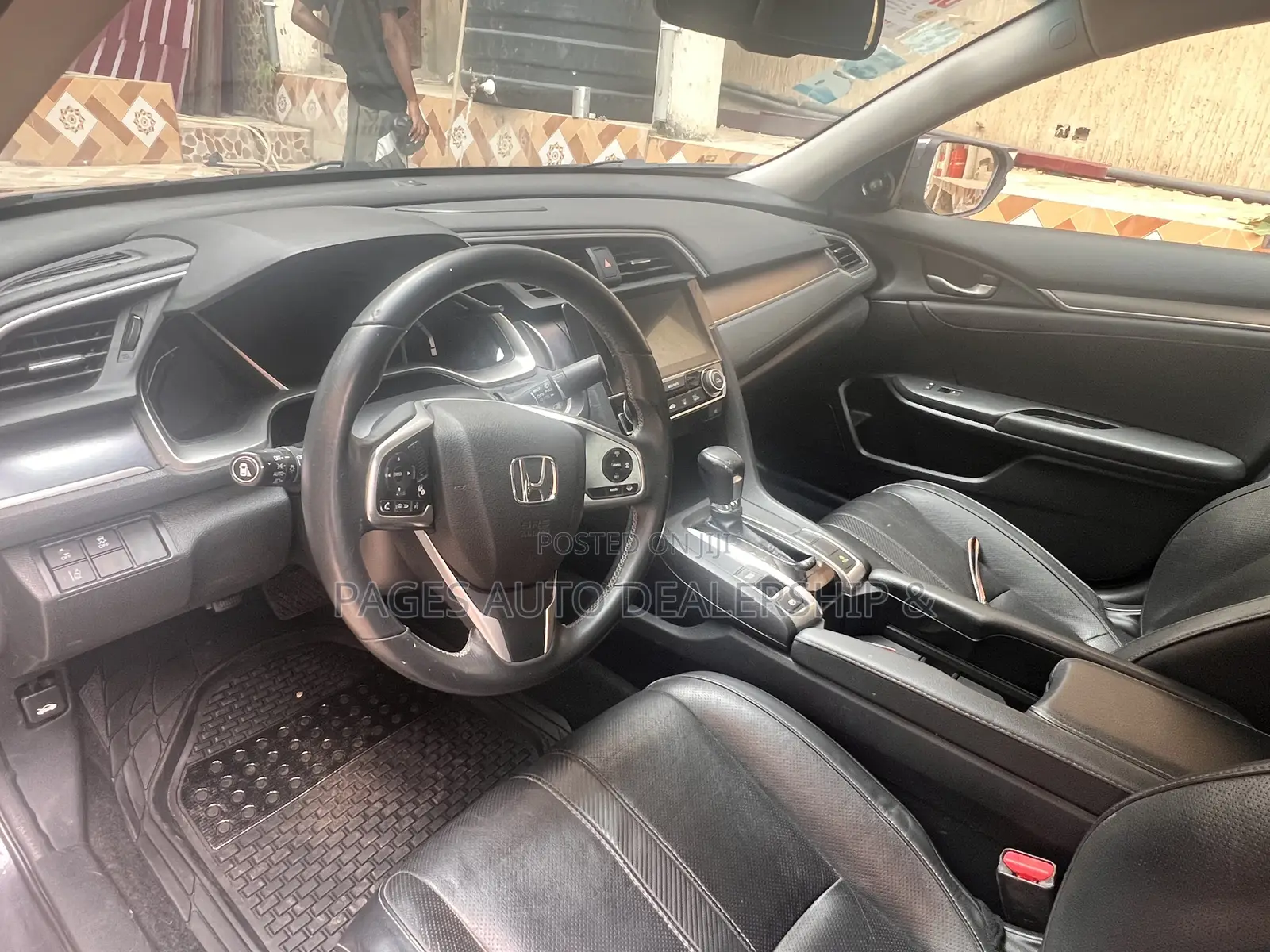 Honda Civic Touring 4dr Sedan (1.5L 4cyl) 2016 Gray