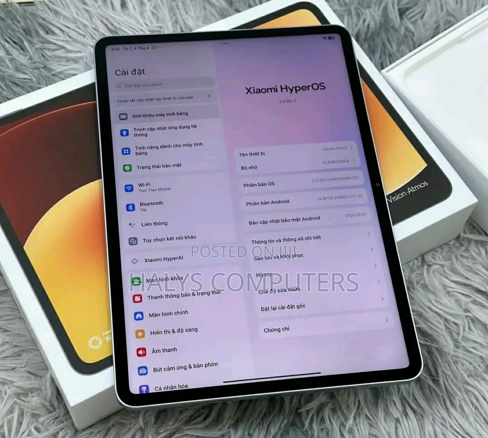 New Xiaomi Pad 7 256 GB Gray