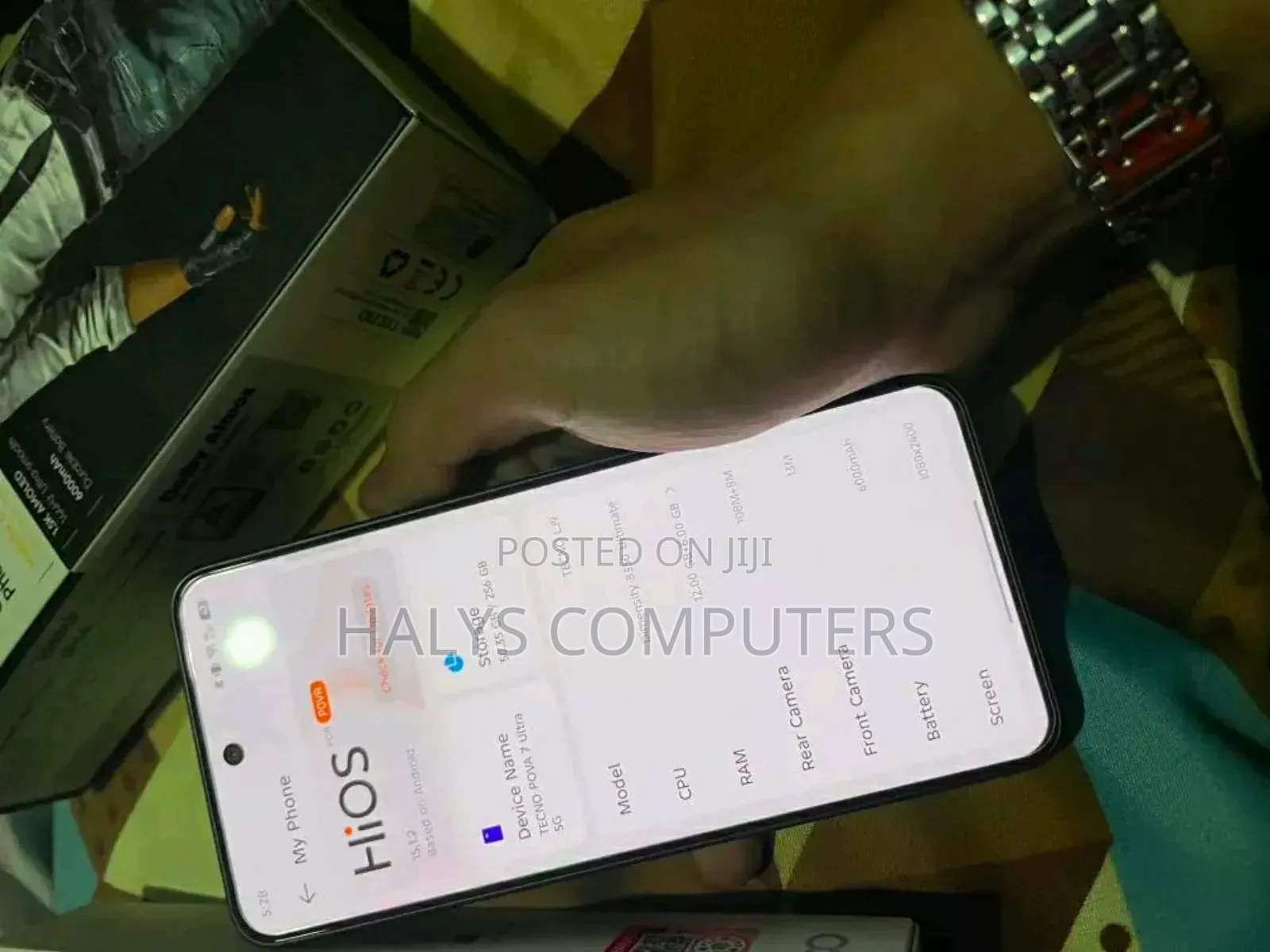 New Tecno Pova 7 Pro 5G 256 GB Gray