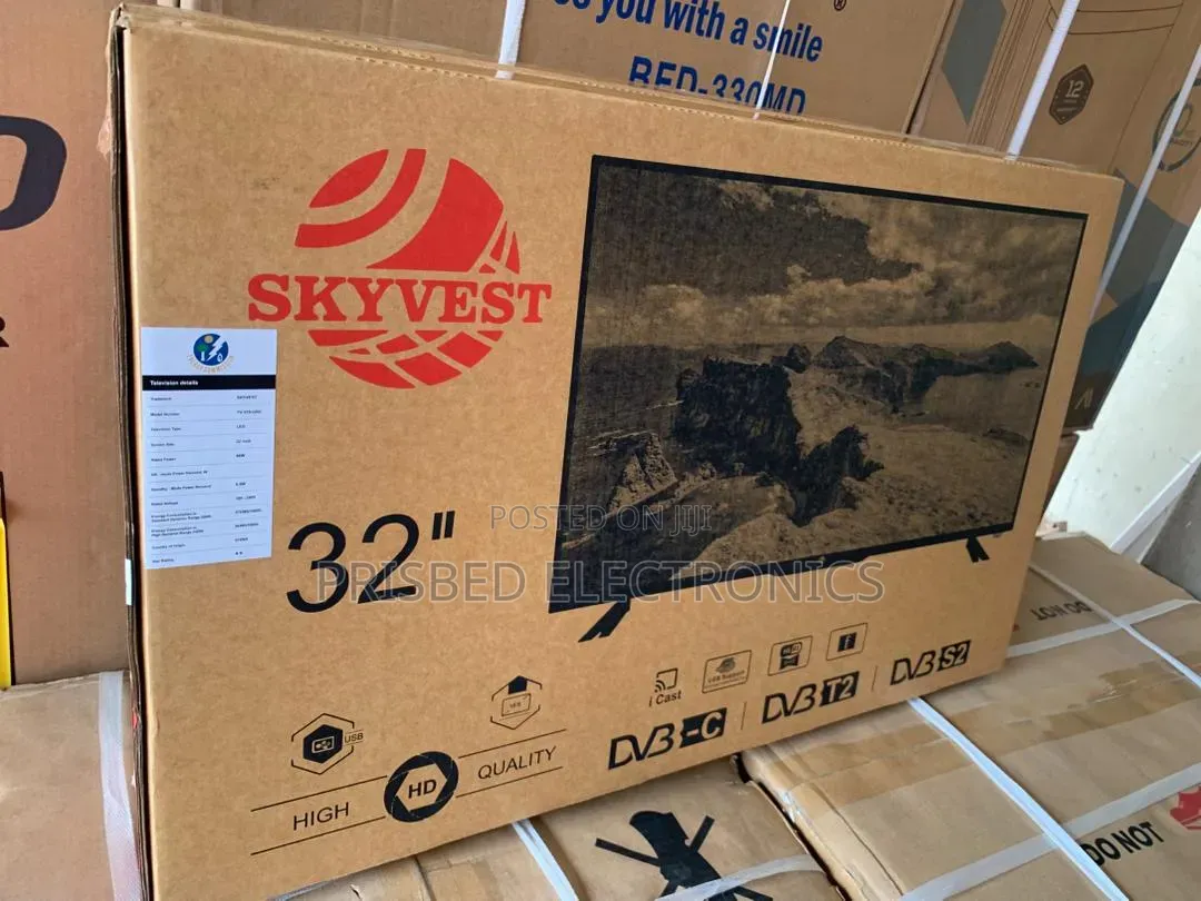 Skyvest Durable 32" Led Tv Icast