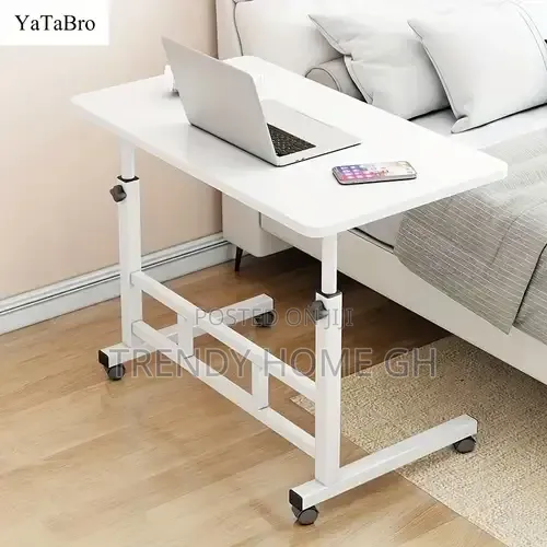 Height Adjustable Movable Laptop Table
