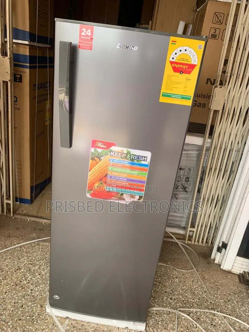Chigo Durable Standing/Upright Freezer 162 Litres
