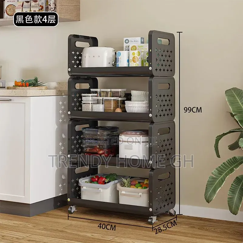 5-Tier Multipurpose Kitchen Vegetable Rack