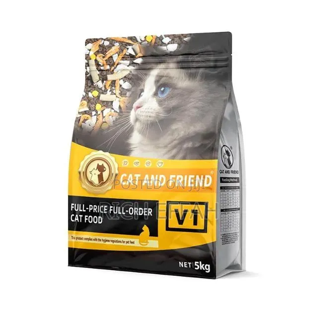 Cat Food 1kg 5kg (Containing Dried Meat, Fish, Chicken, Yolk Etc)