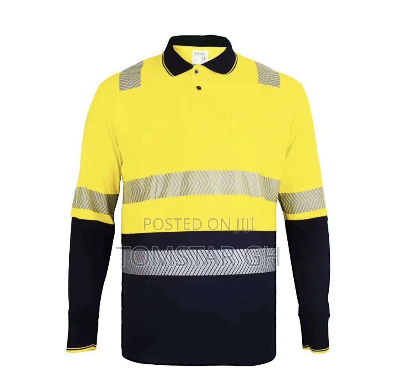 Reflective Polo Long Sleeve Shirt