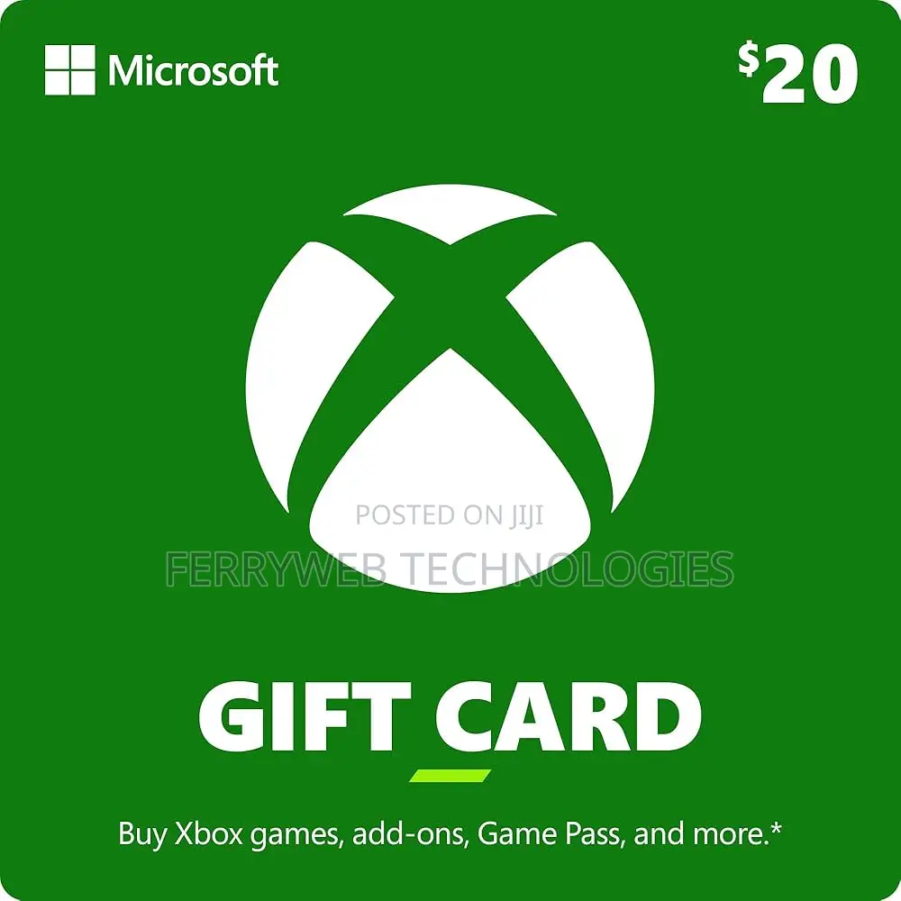 Xbox Gift Card $20
