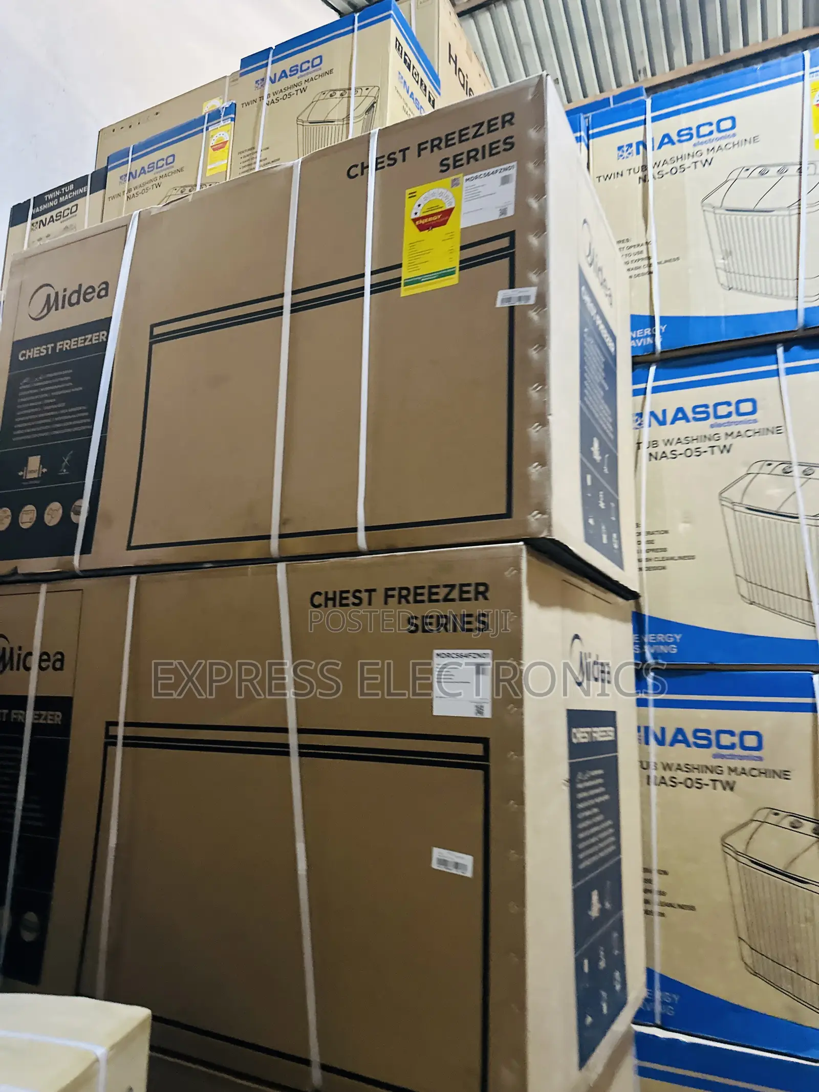 High Quality Chest Freezer Single Door 418l Midea