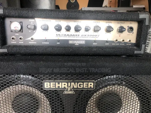 Behringer Ultrabass Bx3000t 300w Bass Amp Head and Combo| Kumasi