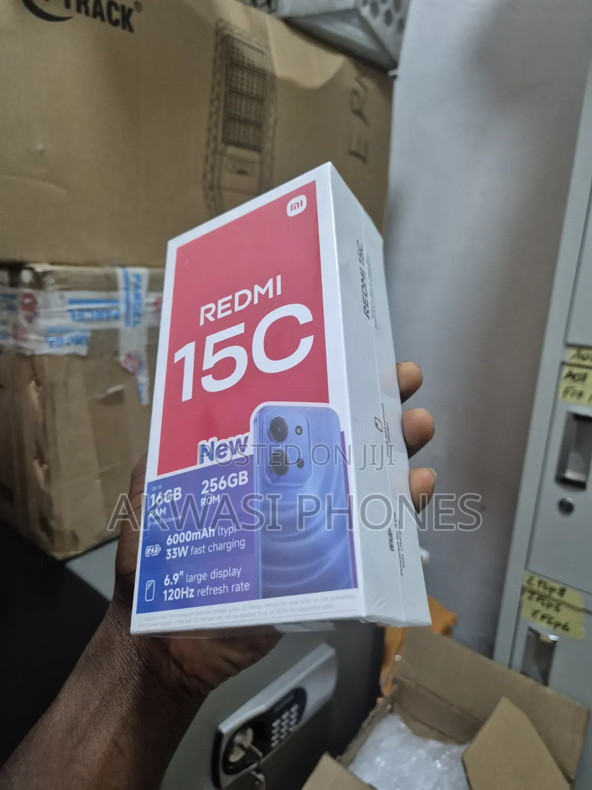 New Xiaomi Redmi 15C 4G 256 GB Black