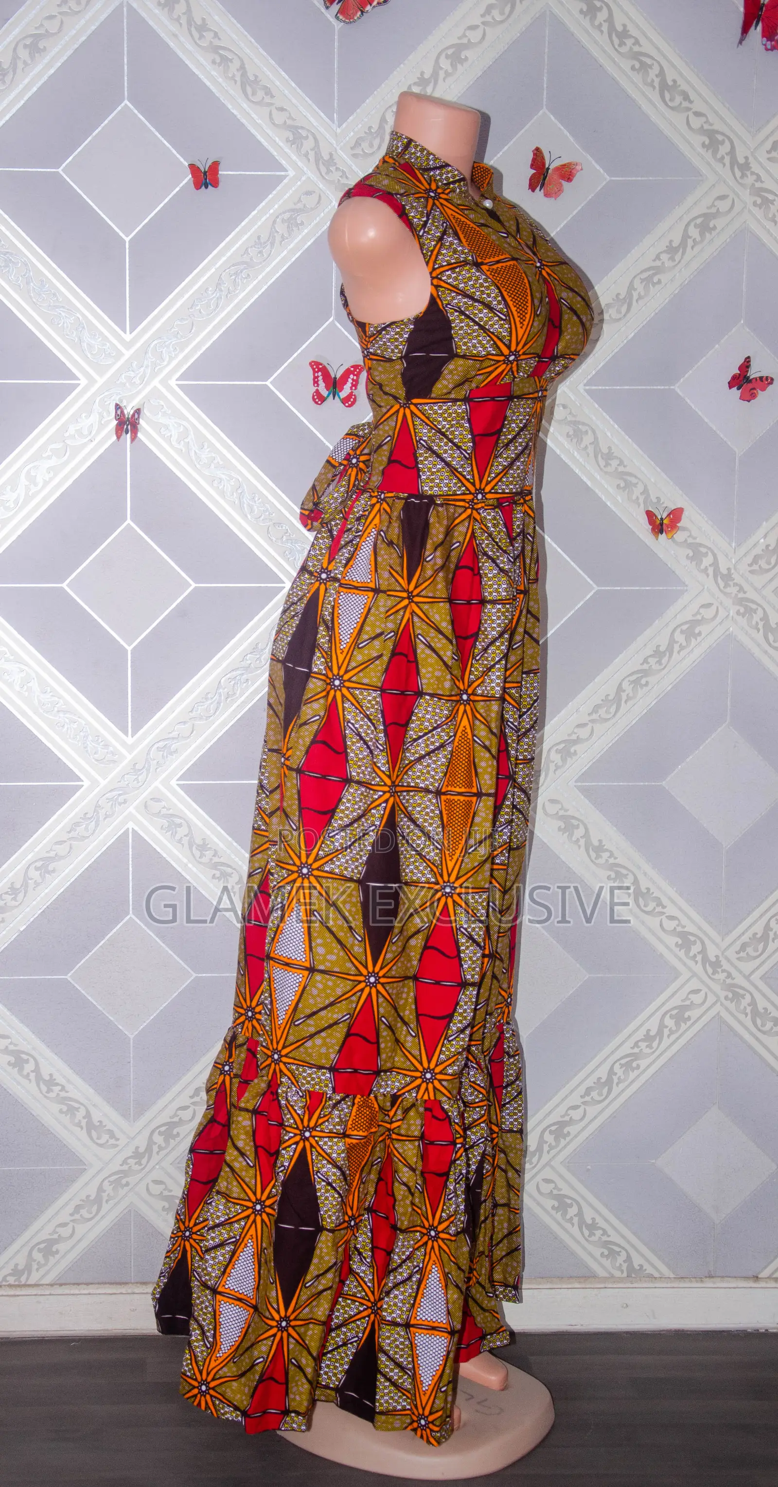 Ankara Maxi Dress
