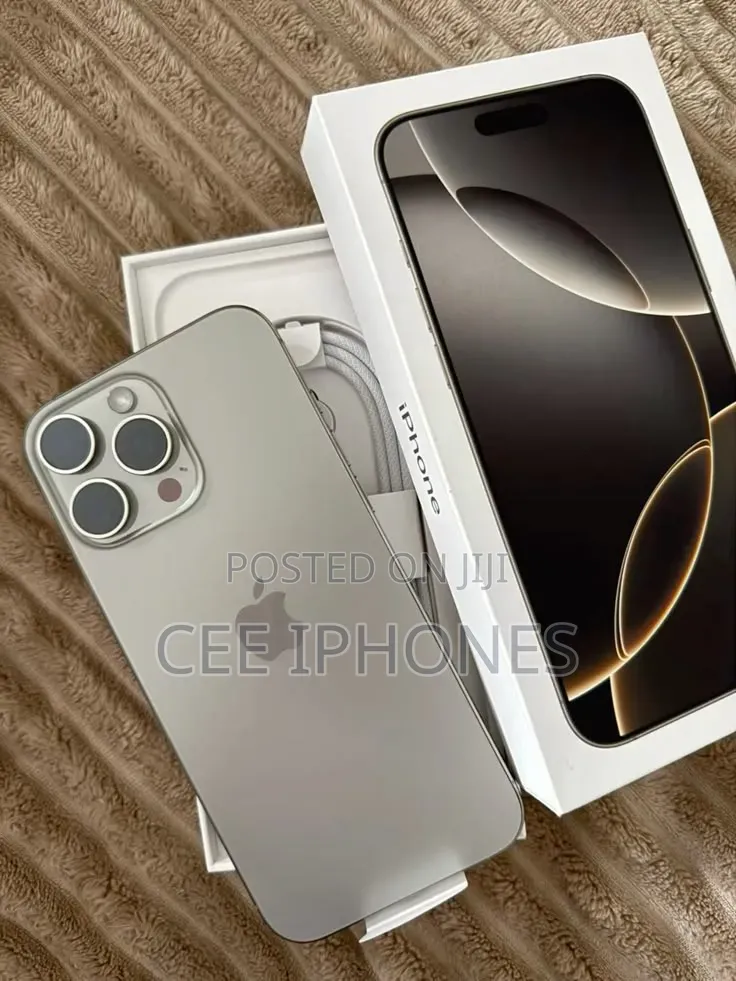 New Apple iPhone 16 Pro Max 256 GB Silver