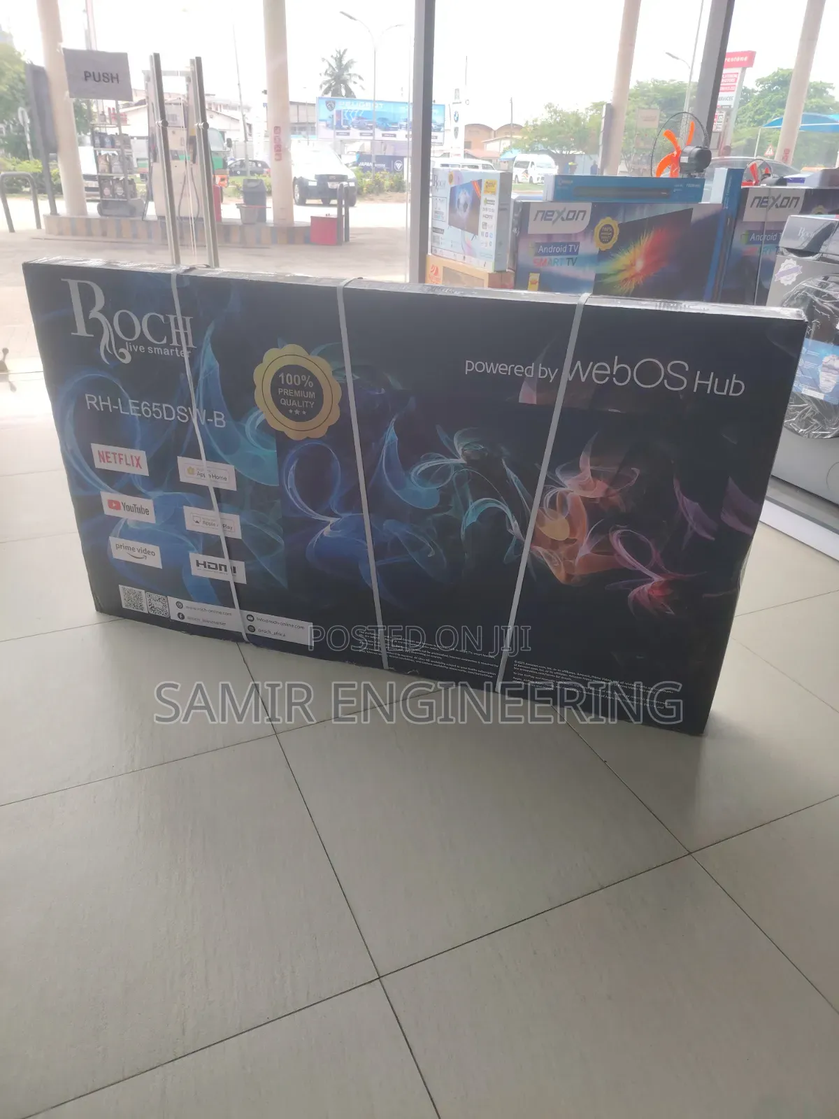 Roch 65" Hdr Smart Tv – Your Window To Cinematic Brilliance