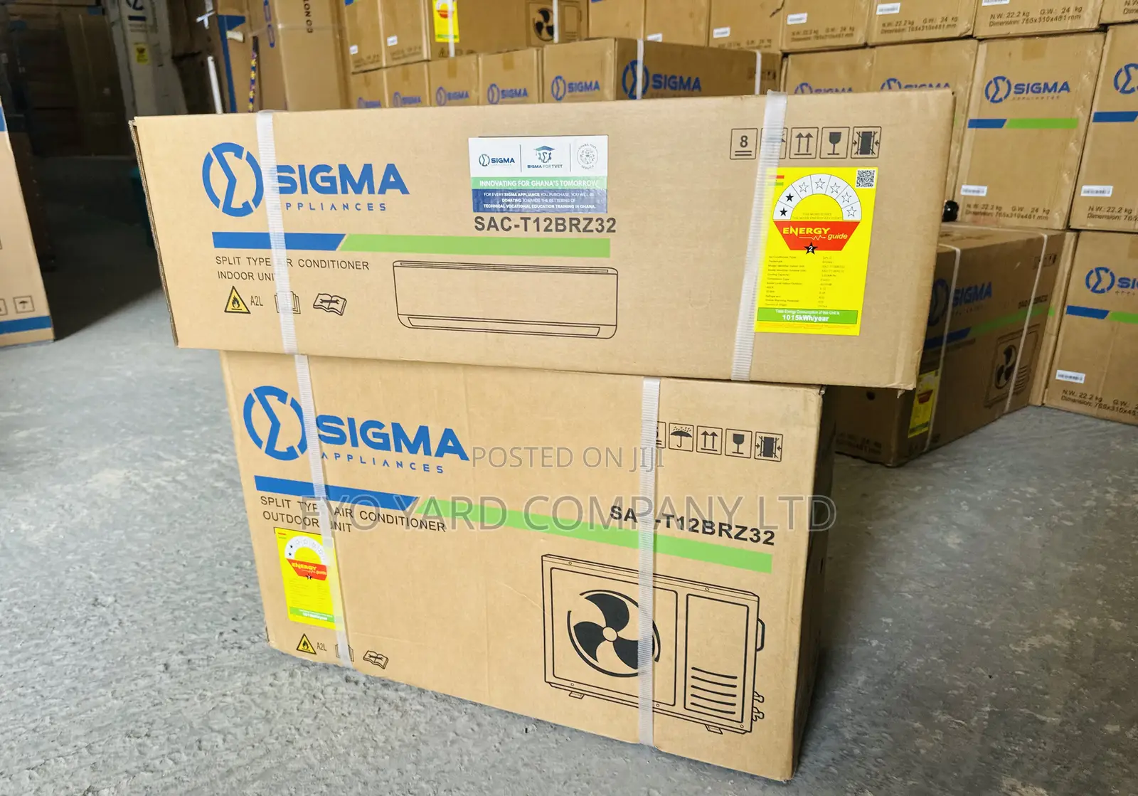 Sigma 1.5hp Split Air Conditioner Breeze Series Sac-T12brz32