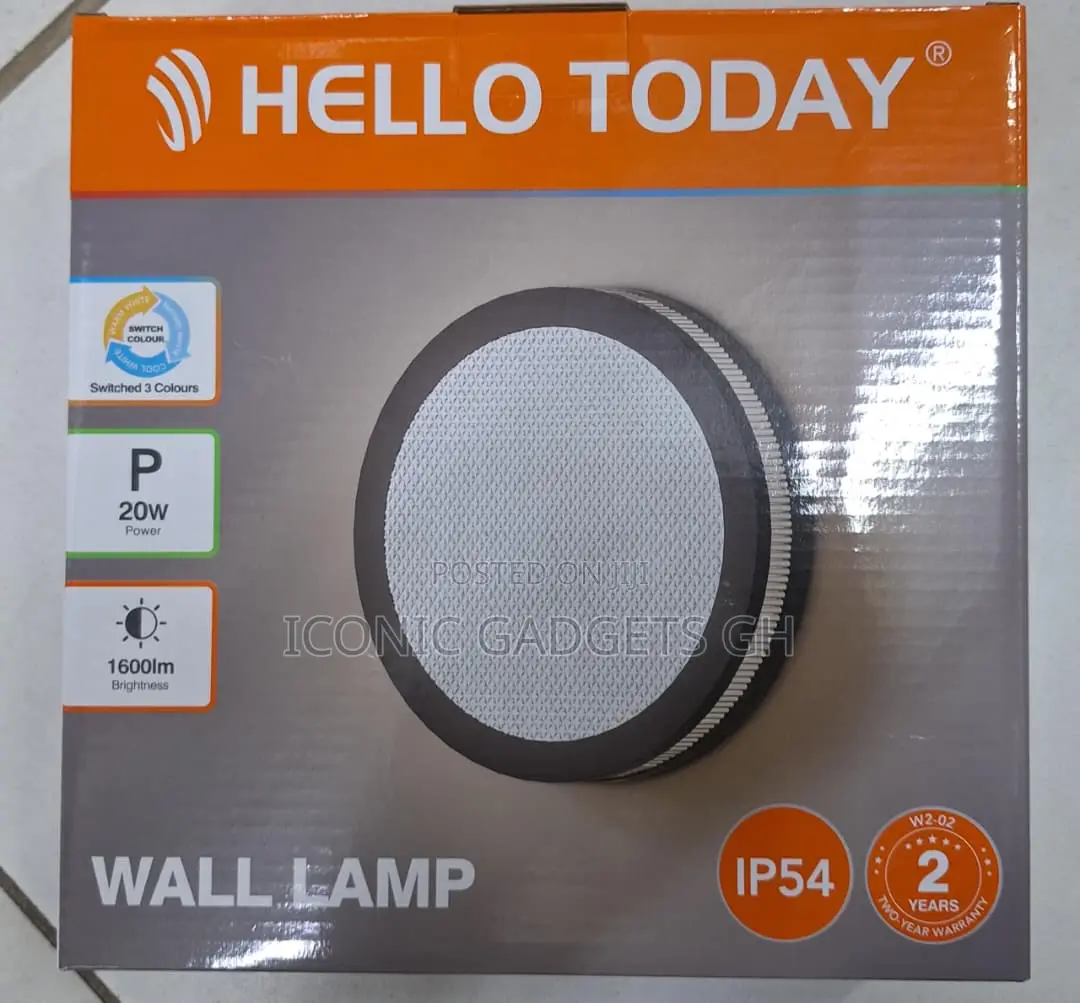 20w Round Led Wall Lamp