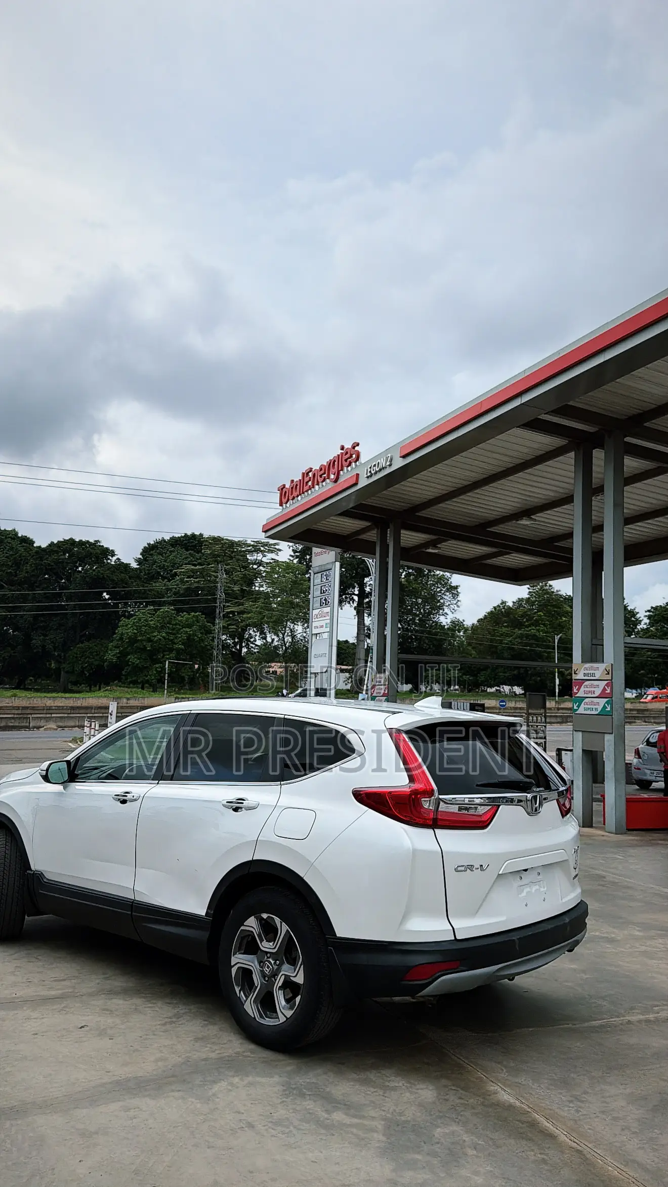 Honda CR-V EX-L AWD 2018 White
