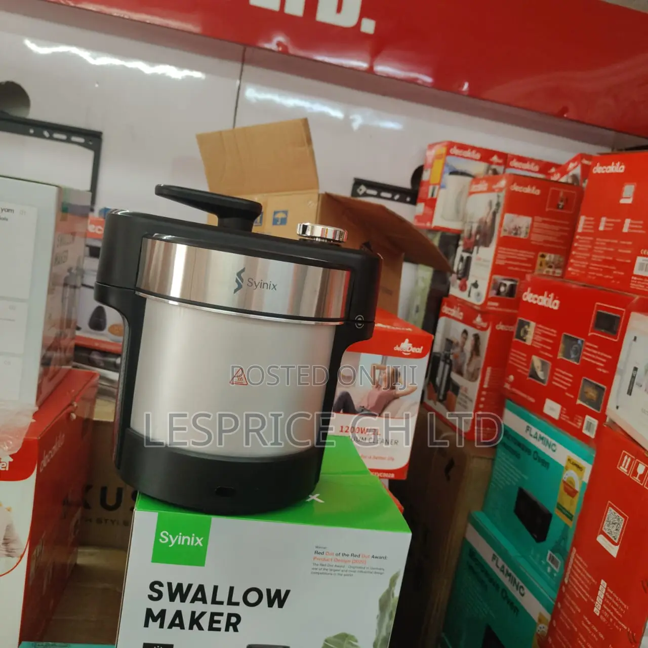 Magnificently Unique 5l Fully Automatic Syinix Fufu Swallow Machine