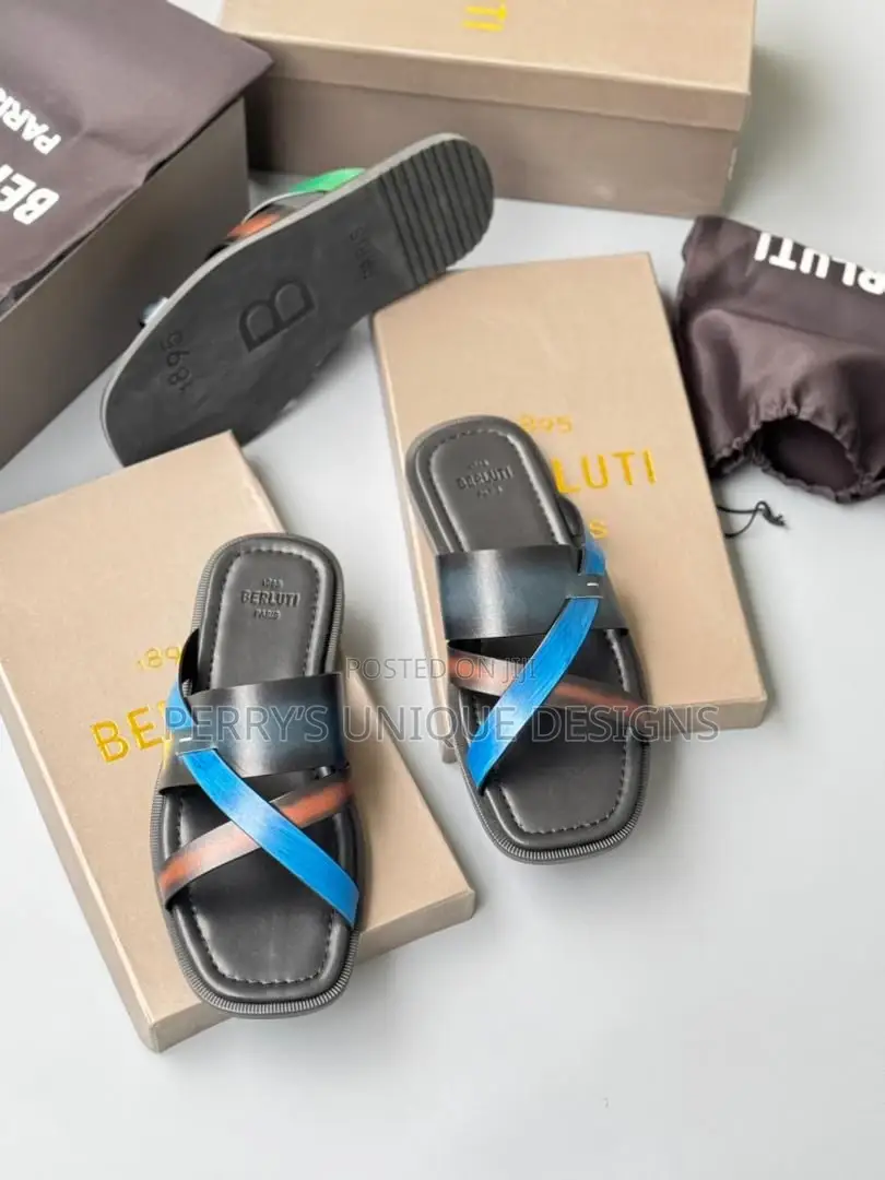 Gucci Royal Comfort Men’S Signature Slide Slippers