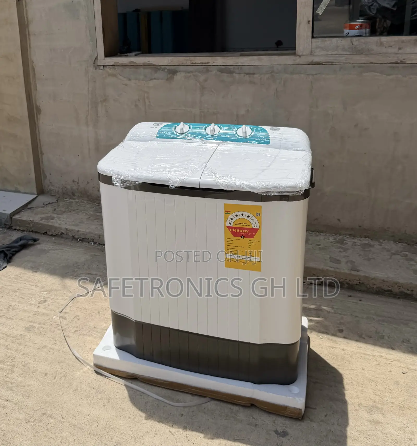 Kindly Check Sleek Nasco 5kg Semi-Automatic Washing Machine