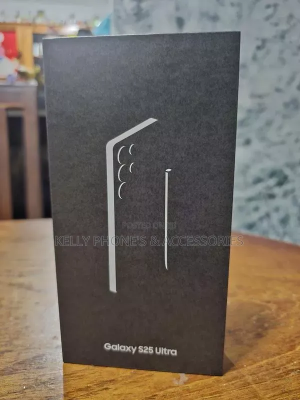 New Samsung Galaxy S25 Ultra 256 GB Black