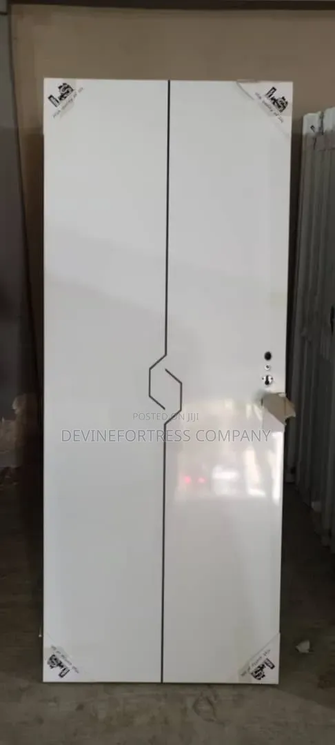Strong and Quality Bedroom PVC Door White Available