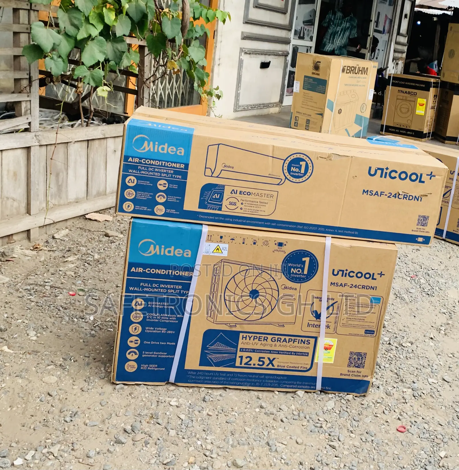 Classic Sealed Sleek Midea 2.0 Hp Air Conditioner Msmab-18cr-Gha