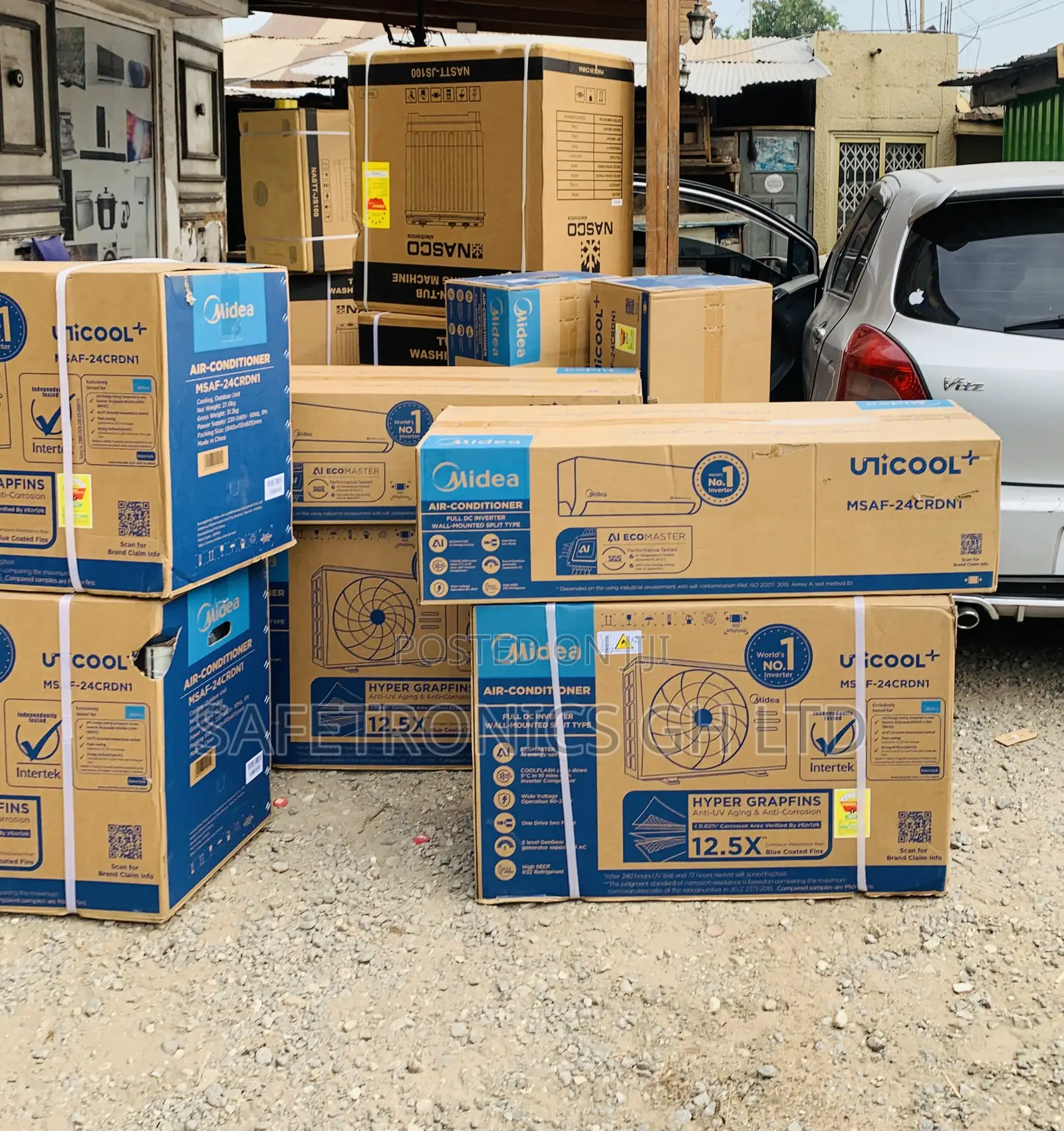 Brand New Sleek Midea 2.0 Hp Air Conditioner Msmab-18cr-Gha
