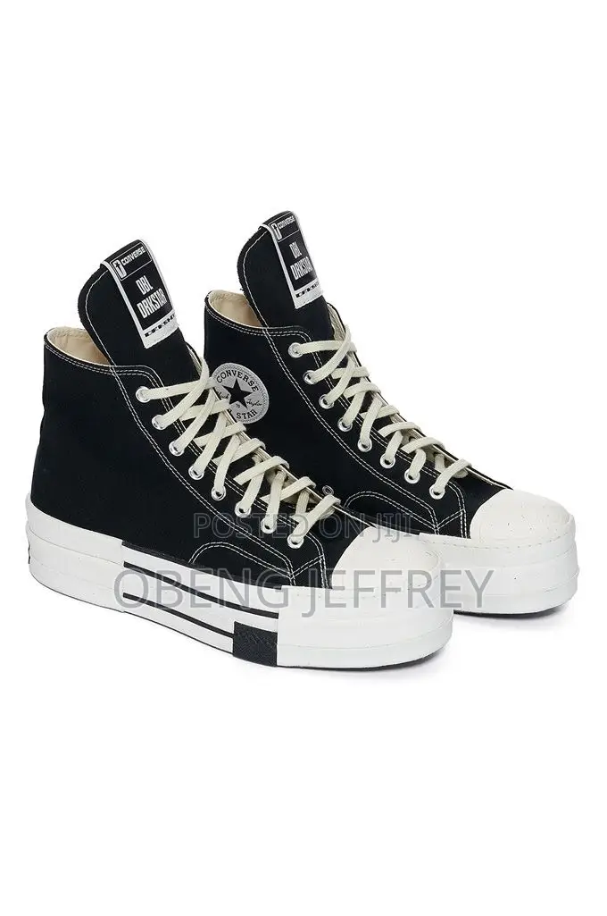 Original Converse Dark Shadow DBL High Top Black/White