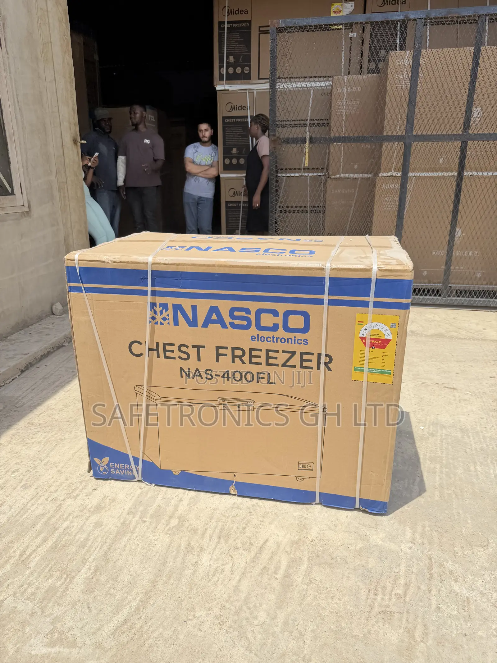 Lovely Design Nasco-288-LTRS-Chest-Freezer-Nas-400fl-G