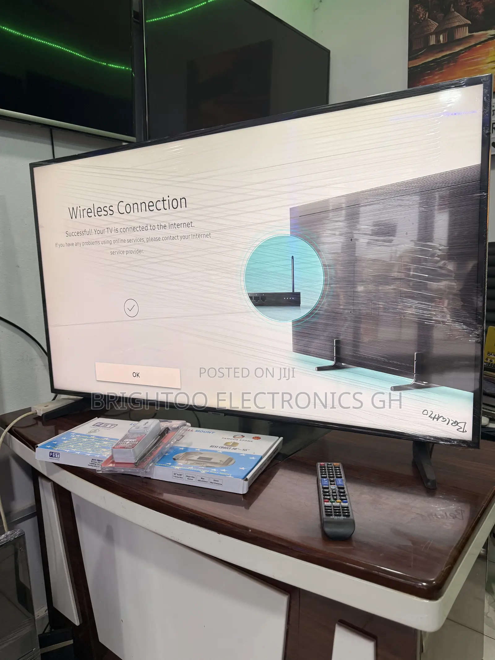 50inches Samsung Full Digital Satellite Uhd HDR Led Smart Tv