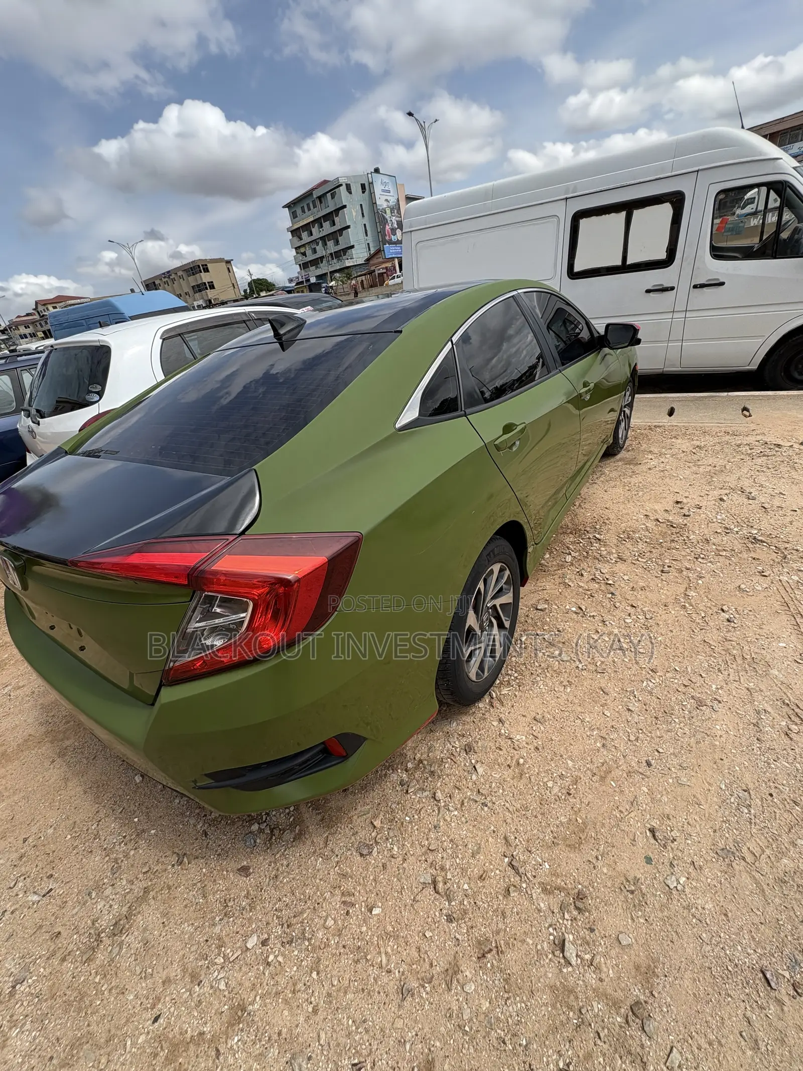 Honda Civic Sport Hatchback 2018 Green