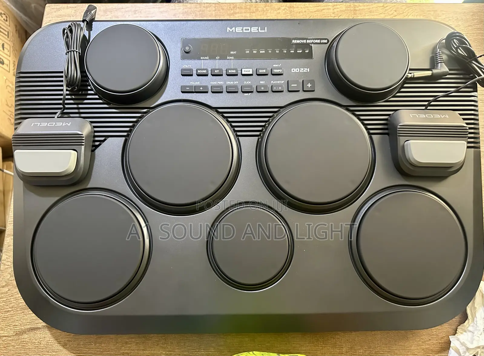 Medeli Dd221 Table Drum With 7 Pads