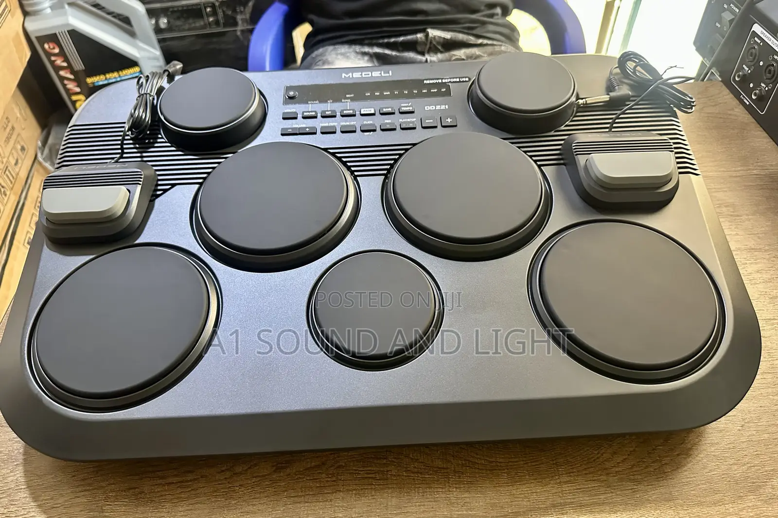 Medeli Dd221 Table Drum With 7 Pads