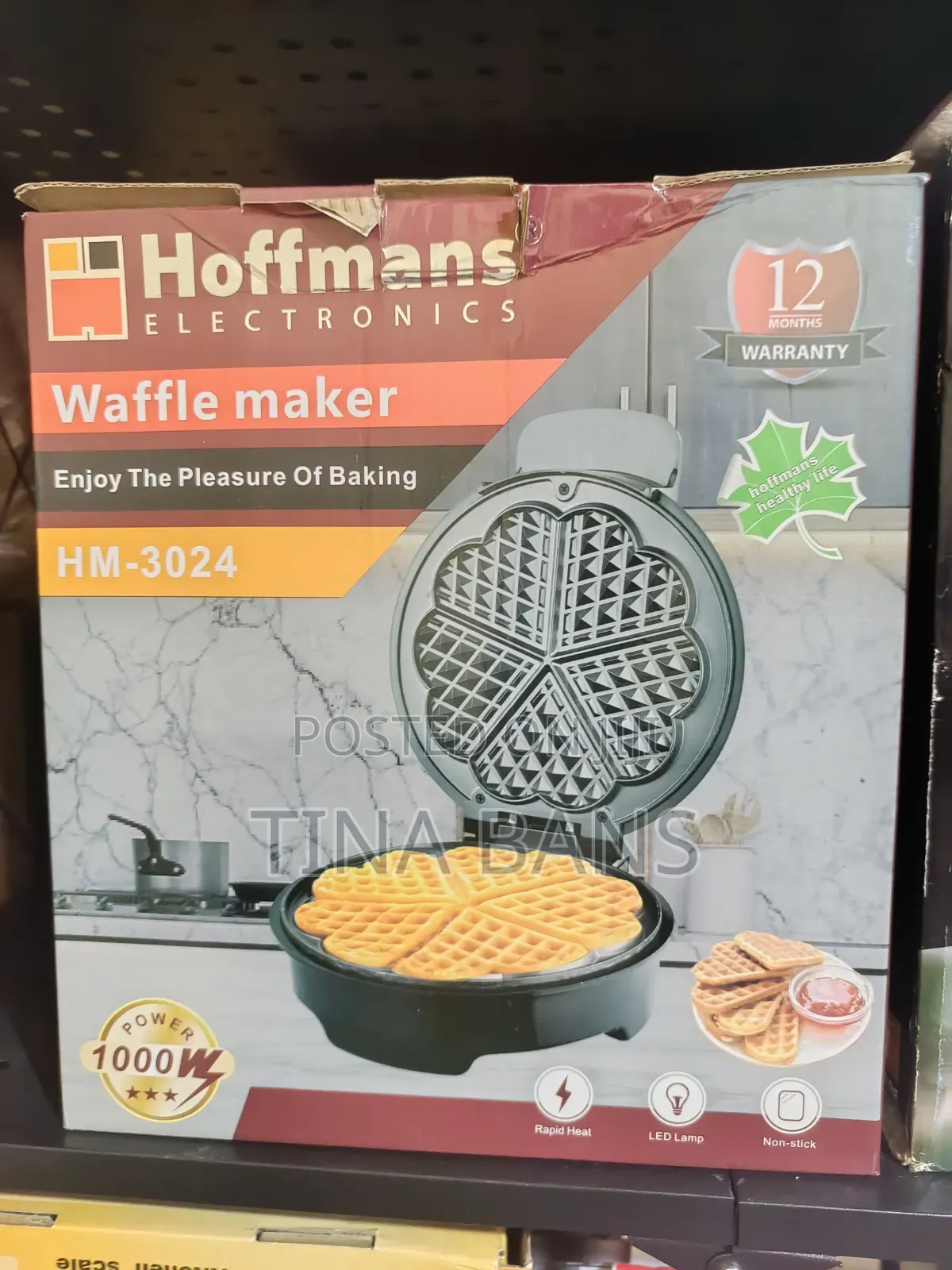 Hoffmans Waffle Maker