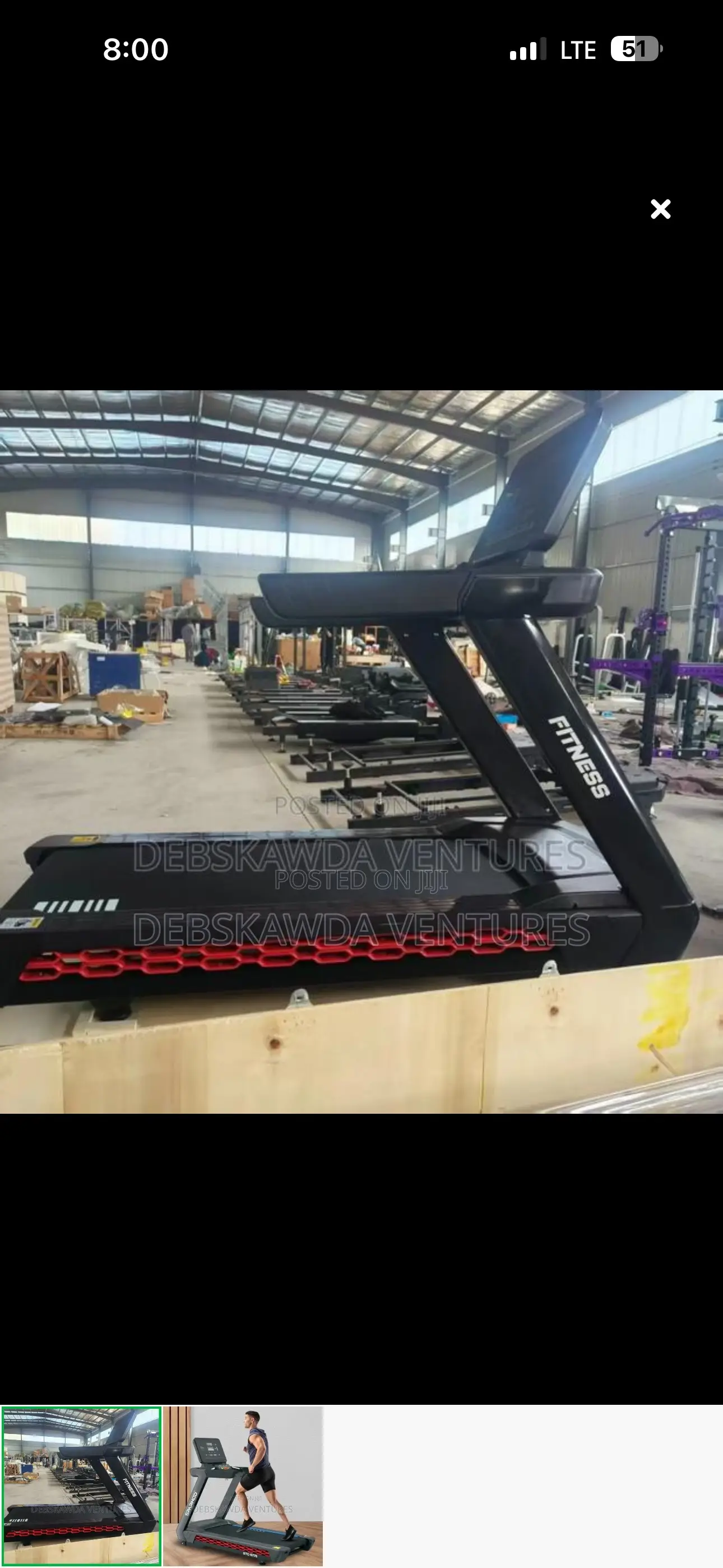 Fitness Treadmill 200kg