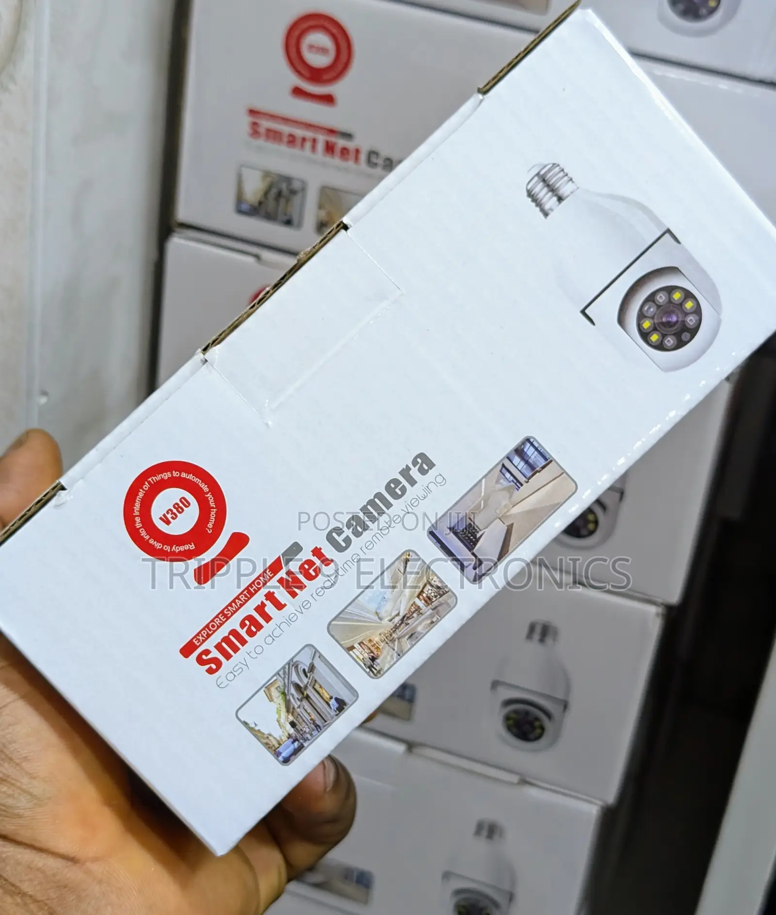 360 Bulb CCTV Camera