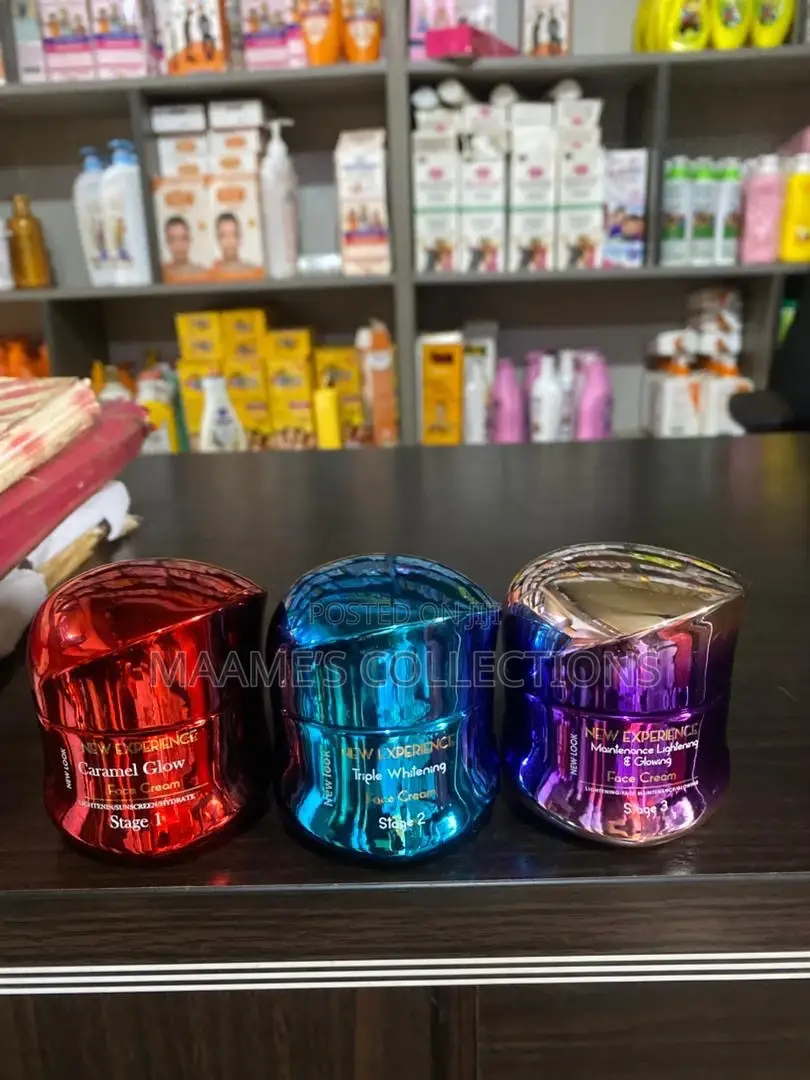 New Experience Face Creams Available in 3 Different Stages 1, 2 and 3