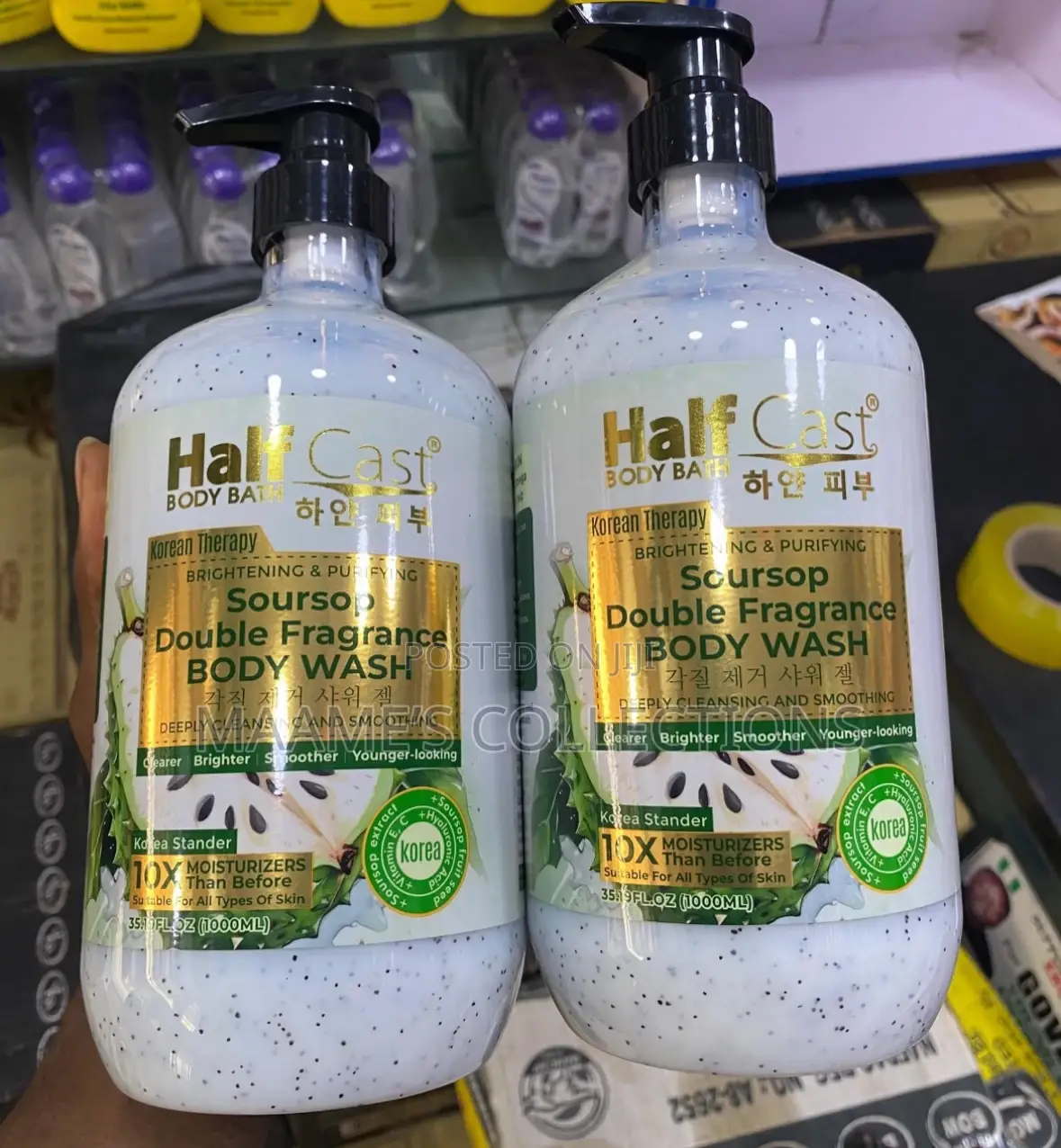 Half Cast Korean Therapy Body Wash