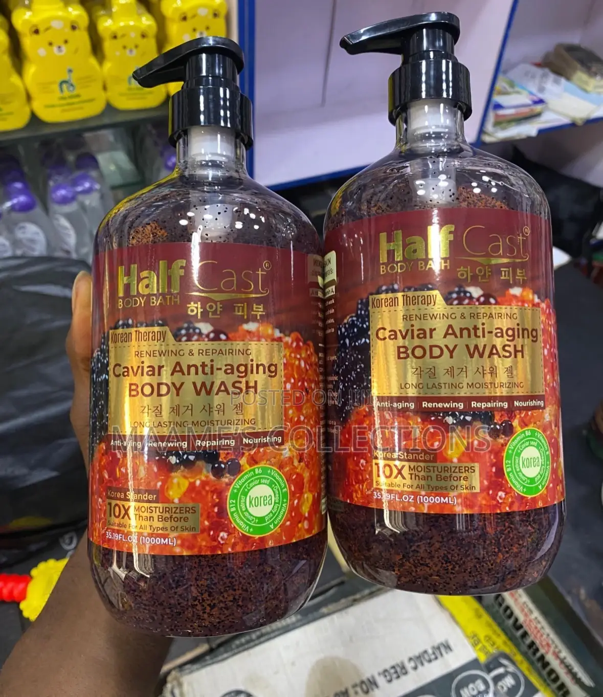 Half Cast Korean Therapy Body Wash