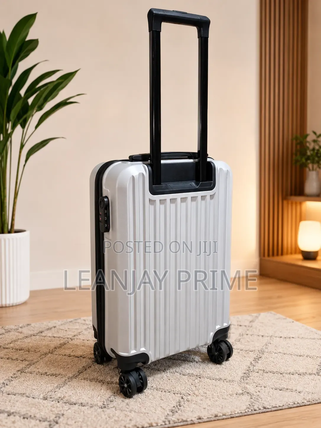 Strong and Durable Abs Trolley Bag.