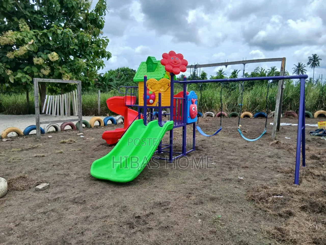 Commercial Playset Swing Slide Swivel