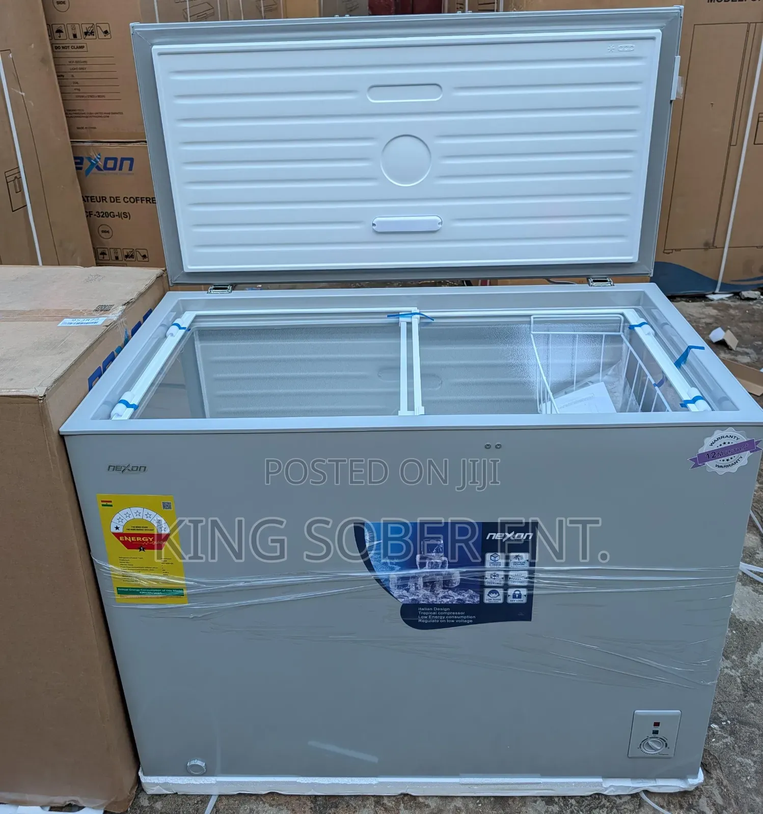 Nexon 254l Chest Freezer 
Ghc3100