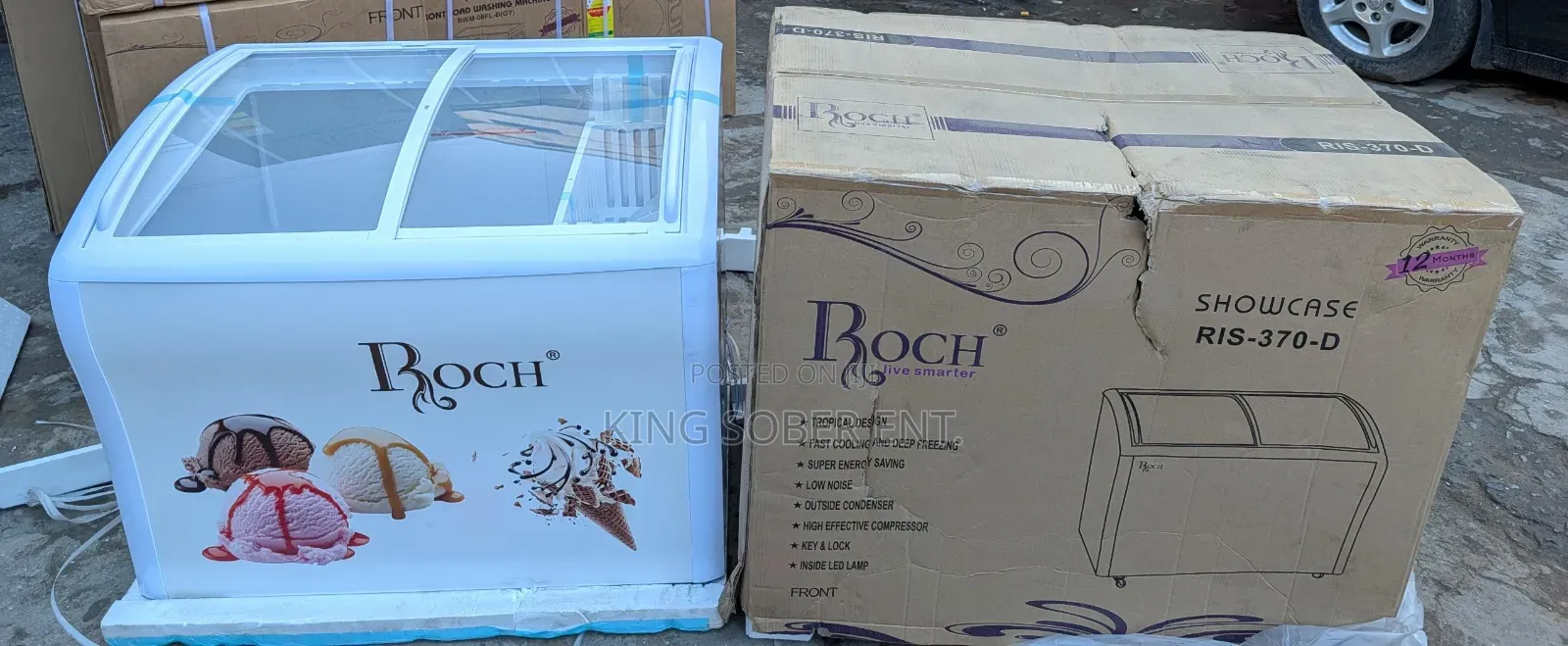 Roch Ice-cream Freezer 370-d