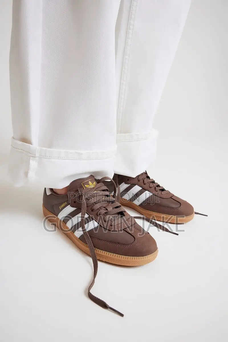 Affordable Sneakers- Adidas Samba Brown/White - Unisex